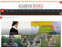 Tablet Screenshot of gazetekurd.com
